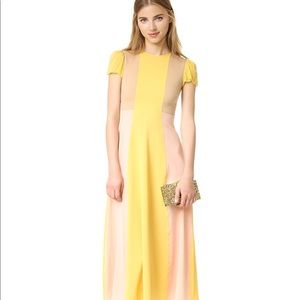 REDValentino Pleated Skirt Maxi Dress